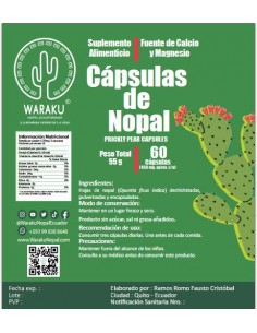 CAPSULAS NOPAL EN POLVO...